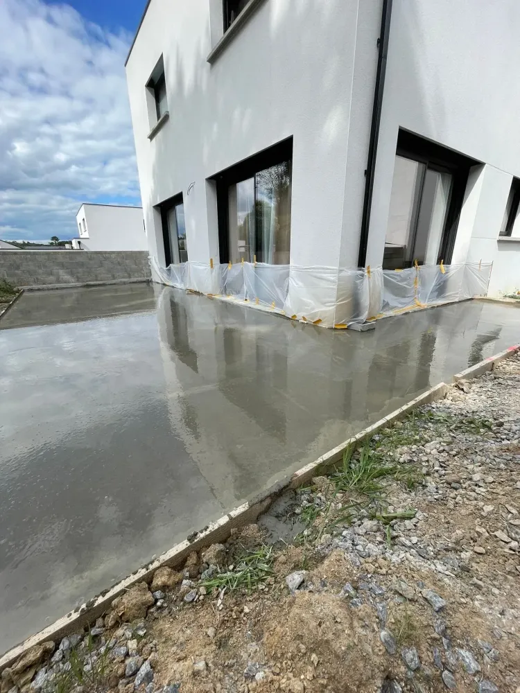 Dallage terrasse à Lanester